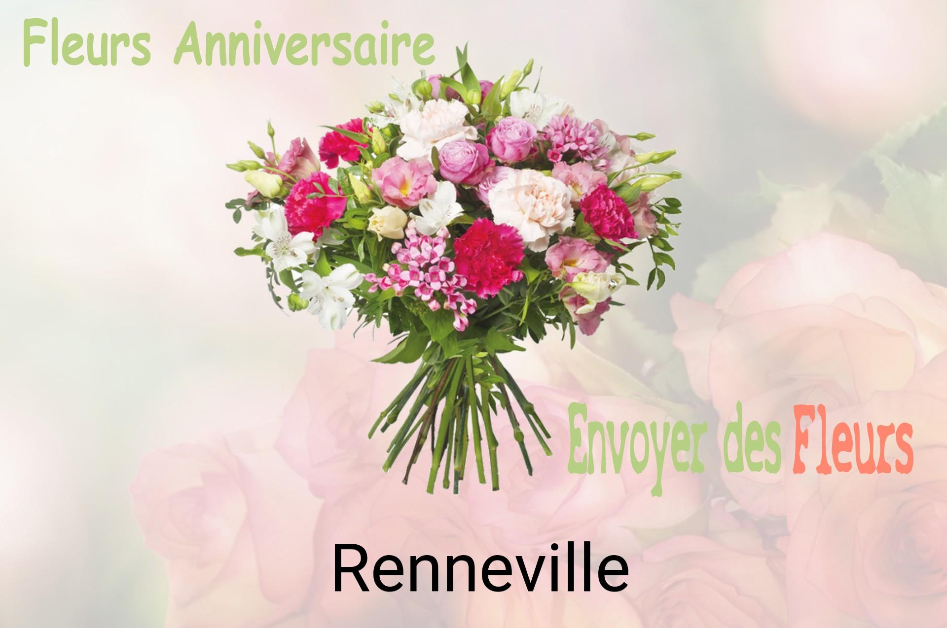 Bouquet de fleurs d’anniversaire livré à Renneville